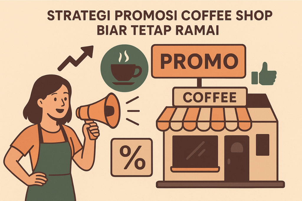 â˜• Strategi Promosi Coffee Shop Biar Tetap Ramai 