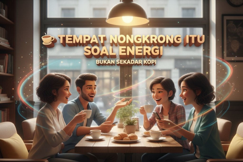 ☕ Tempat Nongkrong Itu Soal Energi, Bukan Sekadar Kopi