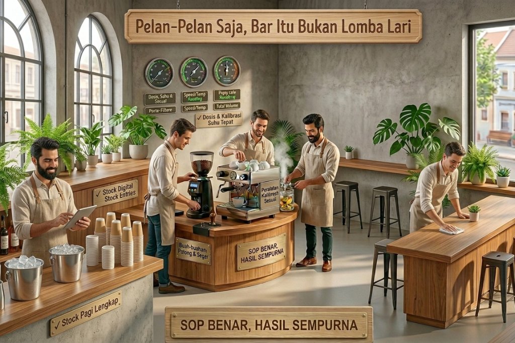Pelan‑Pelan Saja, Bar Itu Bukan Lomba Lari