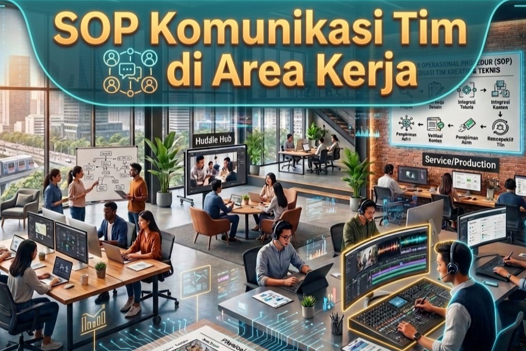 SOP Komunikasi Tim di Area Kerja