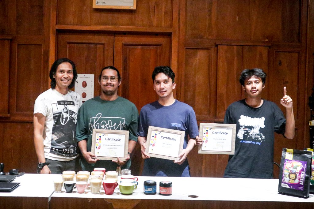Dokumentasi Basic Barista  29-1 Mei 2026 Jogja