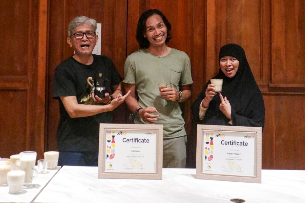 Dokumentasi Basic Barista Class 22-24 Mei 2026 Jogja