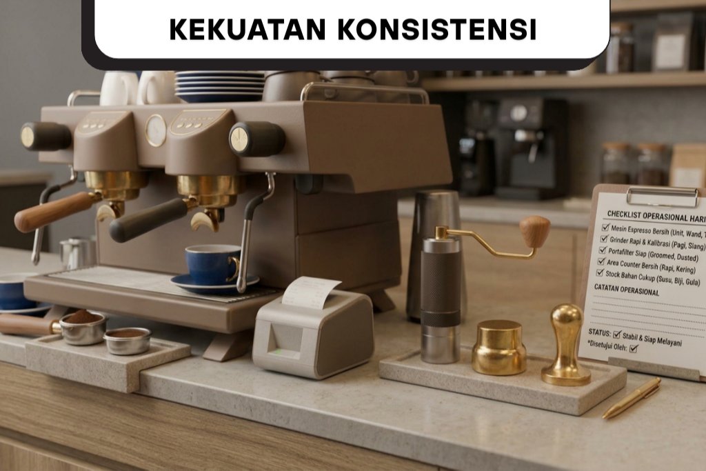 Barista Profesional Tahu Batas antara Ramah dan Akrab