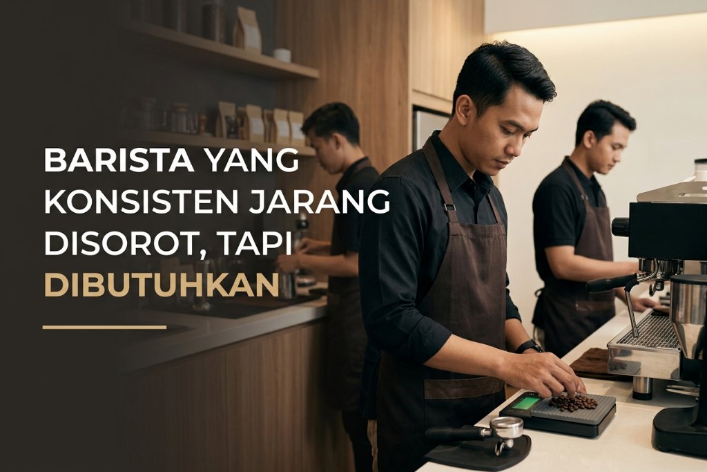 Barista yang Konsisten Jarang Disorot, Tapi Dibutuhkan