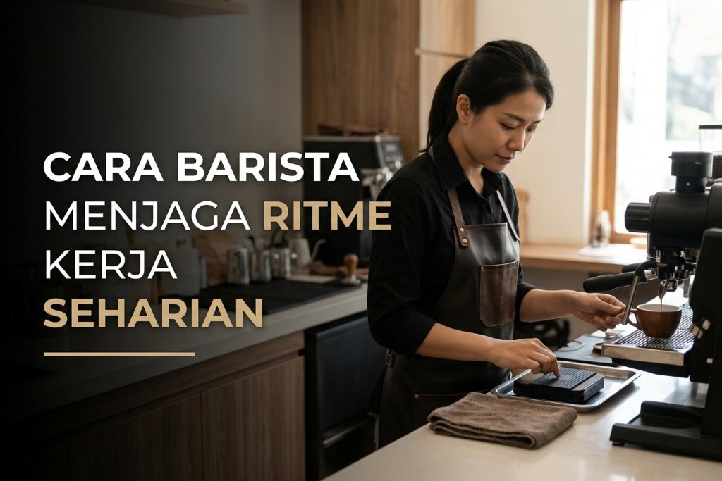 Cara Barista Menjaga Ritme Kerja Seharian